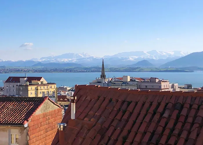 Con Vistas Al Mar En El Centro 公寓 桑坦德
