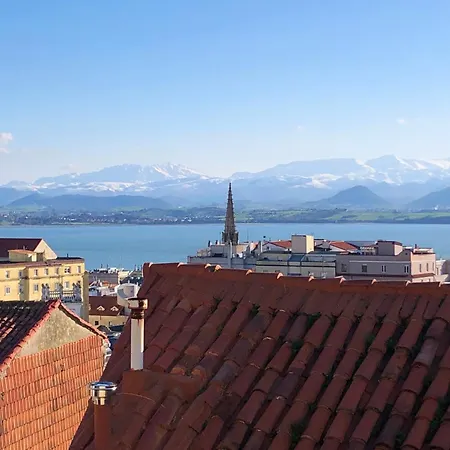 Con Vistas Al Mar En El Centro 아파트 산탄데르
